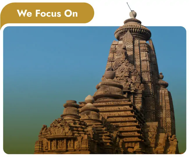 Supporting the religious places to promote and maintain our cultural and religious values in the society